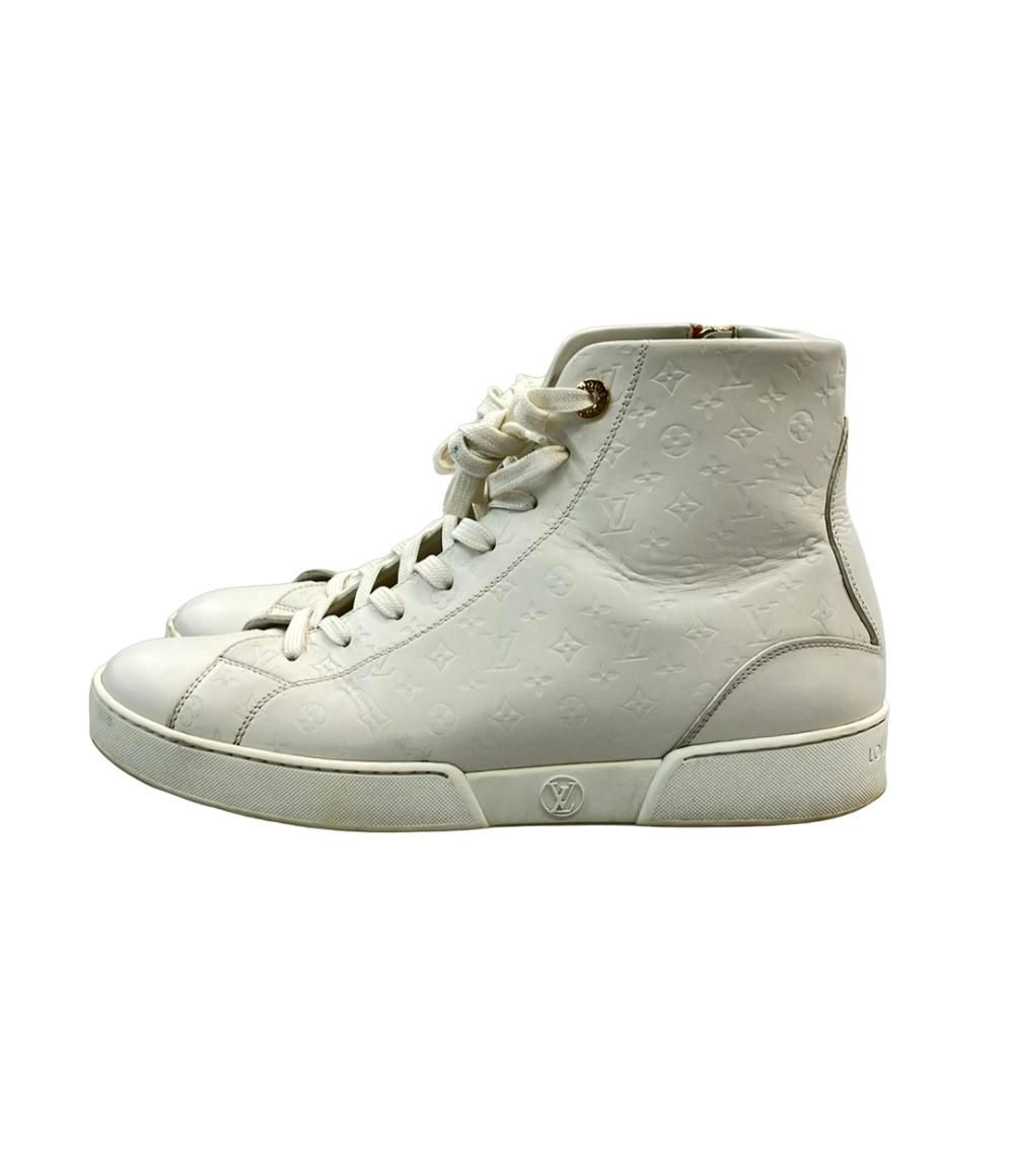 Louis Vuitton High Cut Sneakers Side Zip Monogram — view 2