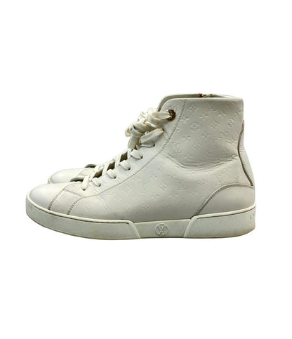 Louis Vuitton High Cut Sneakers Side Zip Monogram — view 2