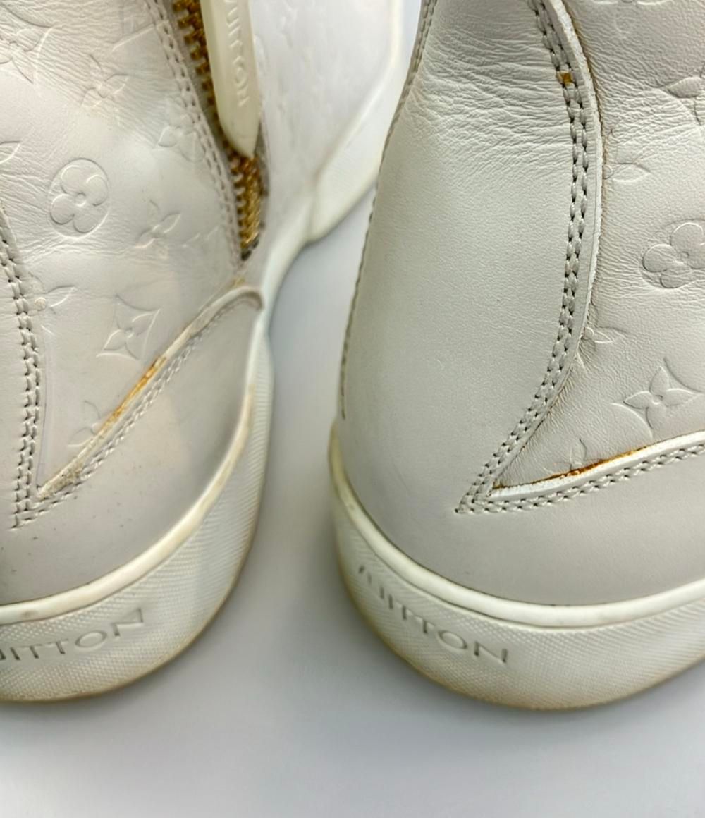 Louis Vuitton High Cut Sneakers Side Zip Monogram — view 9