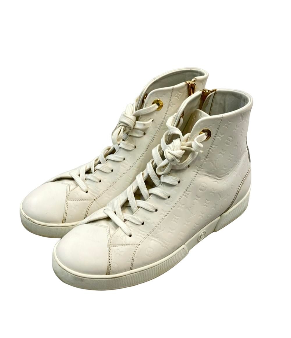 Louis Vuitton High Cut Sneakers Side Zip Monogram