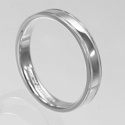 Tiffany & Co Mil Gray Together mm Band Ring — view 3