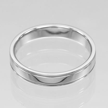 Tiffany & Co Mil Gray Together mm Band Ring — view 7