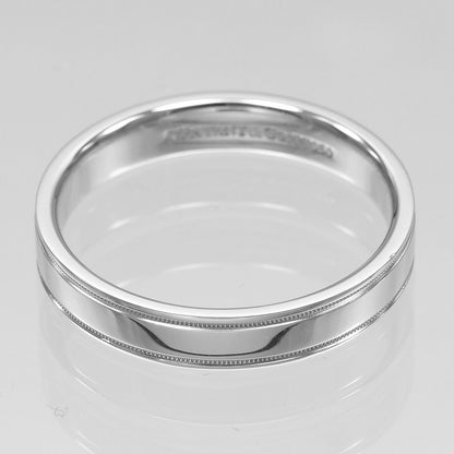 Tiffany & Co Mil Gray Together mm Band Ring — view 5