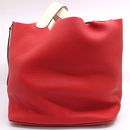 Hermes Picotin Lock GM 26 Touch Taurillon Clemence Swift Rouge Tomato Handbag — view 2