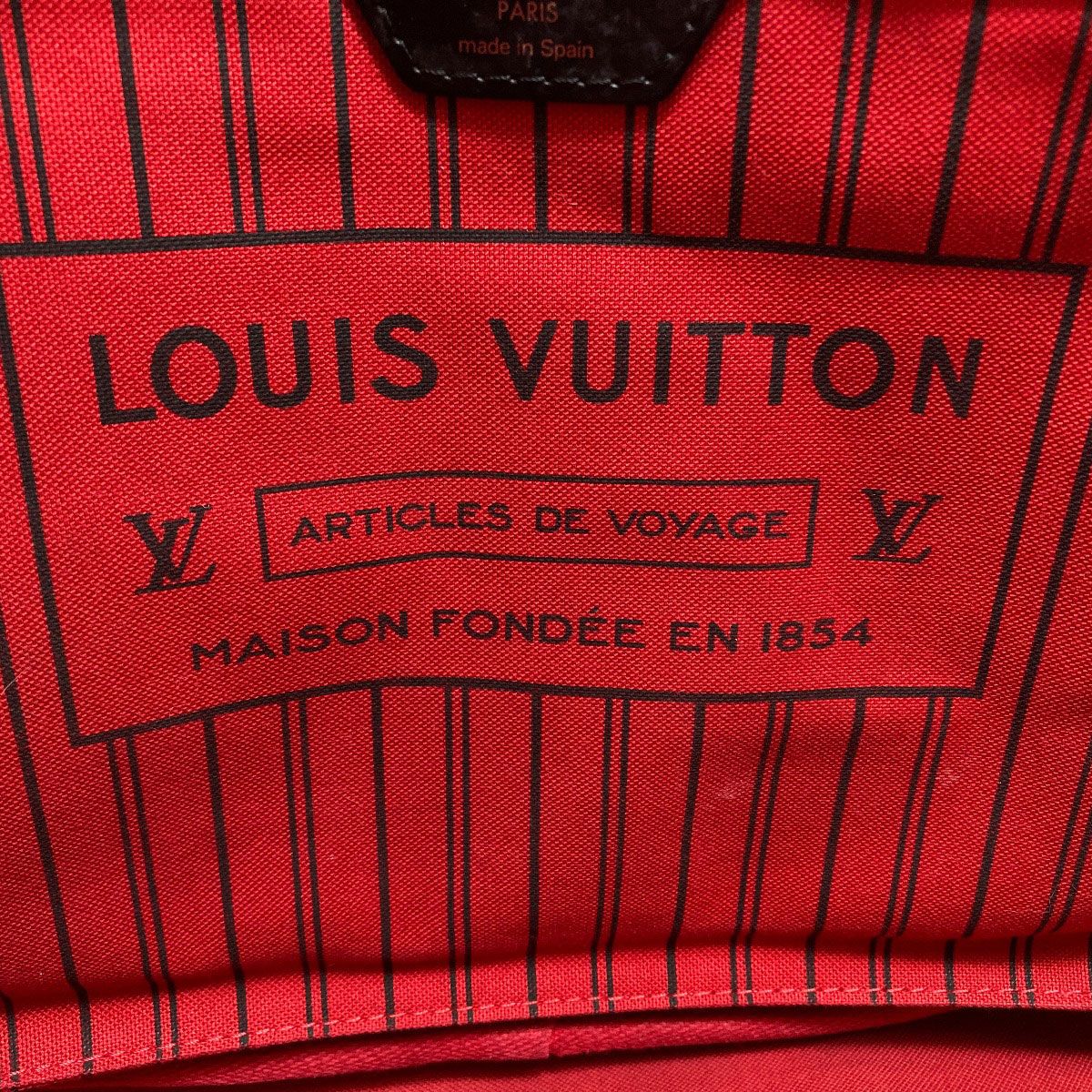 Louis Vuitton Neverfull MM Kansai Yamamoto Collaboration Daruma Kabuki Tote — view 6