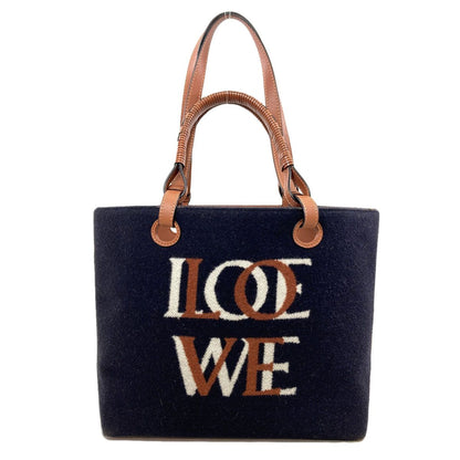 Loewe Love Anagram 2-Way Tote Wool