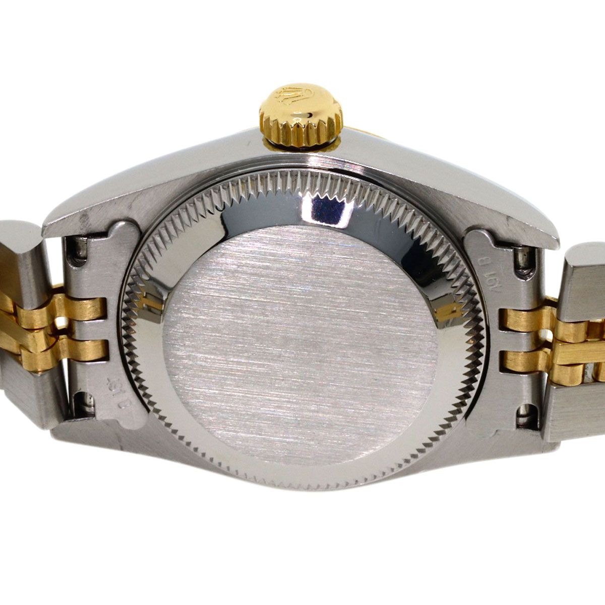 Rolex Oyster Perpetual Diamond Watch SS Yellow Gold 18k — view 7