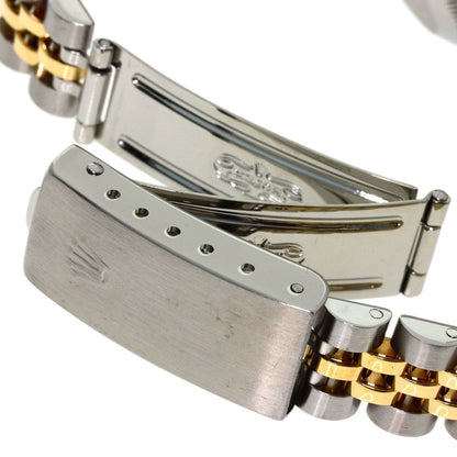 Rolex Datejust Diamond Watch SS Yellow Gold 18k — view 8