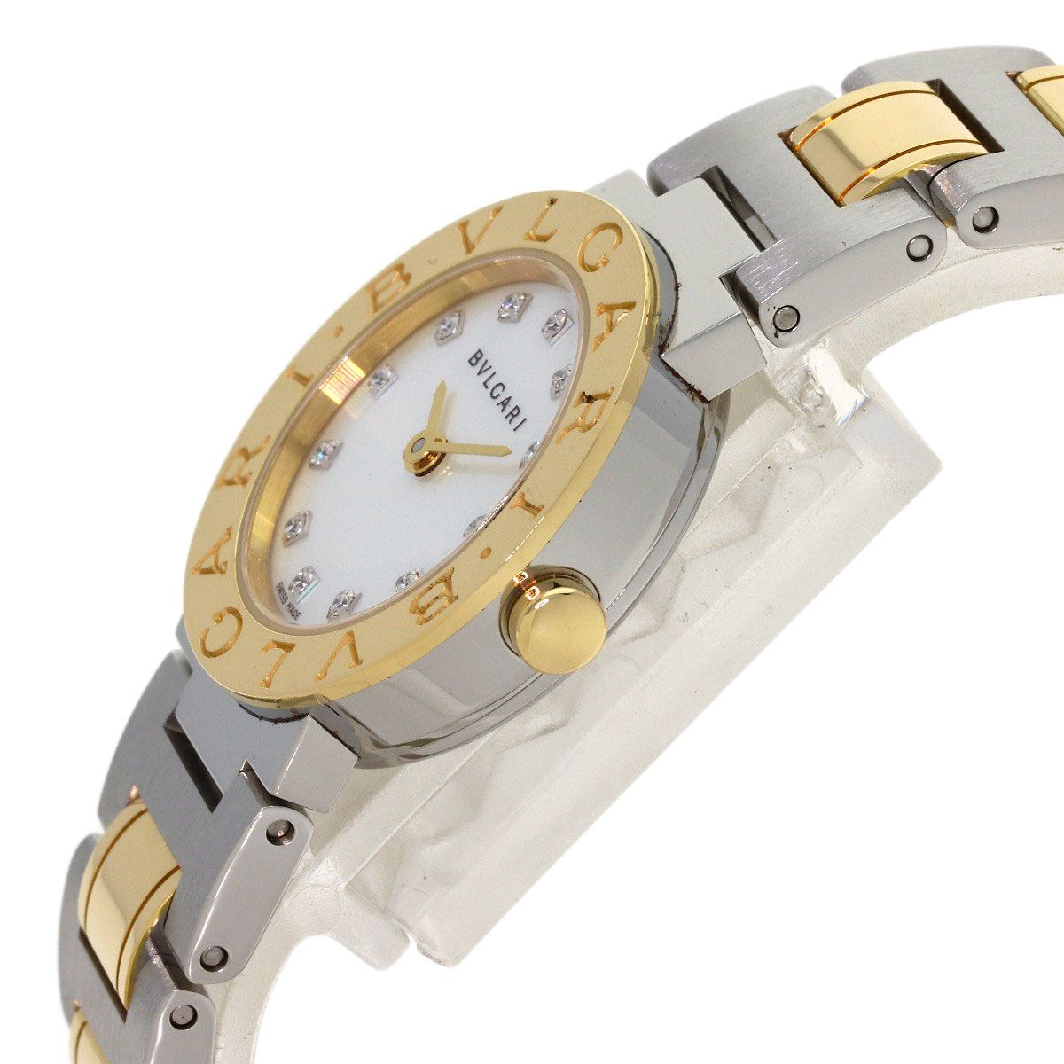 Bvlgari Diamond Watch SS Yellow Gold 18k — view 5