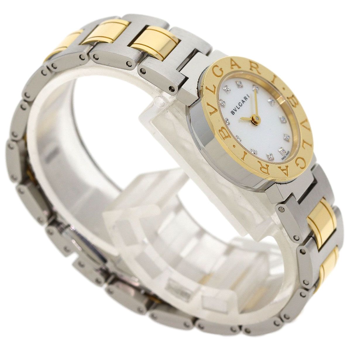 Bvlgari Diamond Watch SS Yellow Gold 18k — view 2