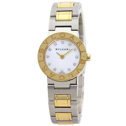 Bvlgari Diamond Watch SS Yellow Gold 18k