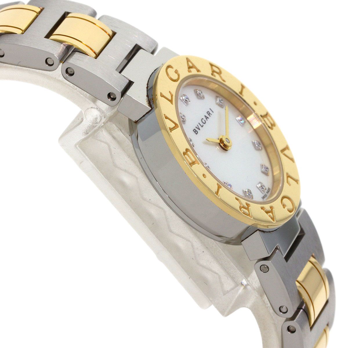 Bvlgari Diamond Watch SS Yellow Gold 18k — view 6