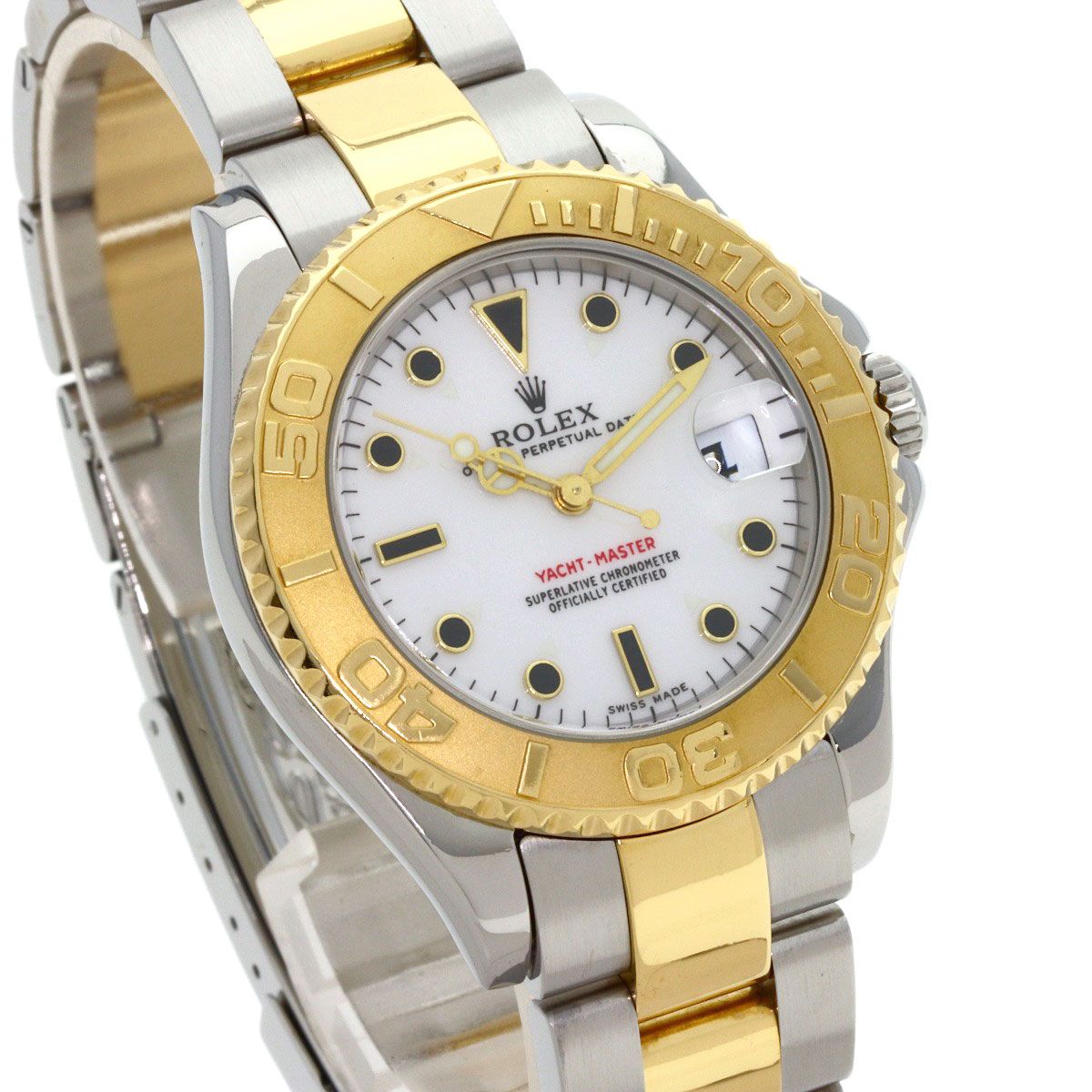 Rolex Yachtmaster Star Watch SS Yellow Gold 18k Boys — view 4