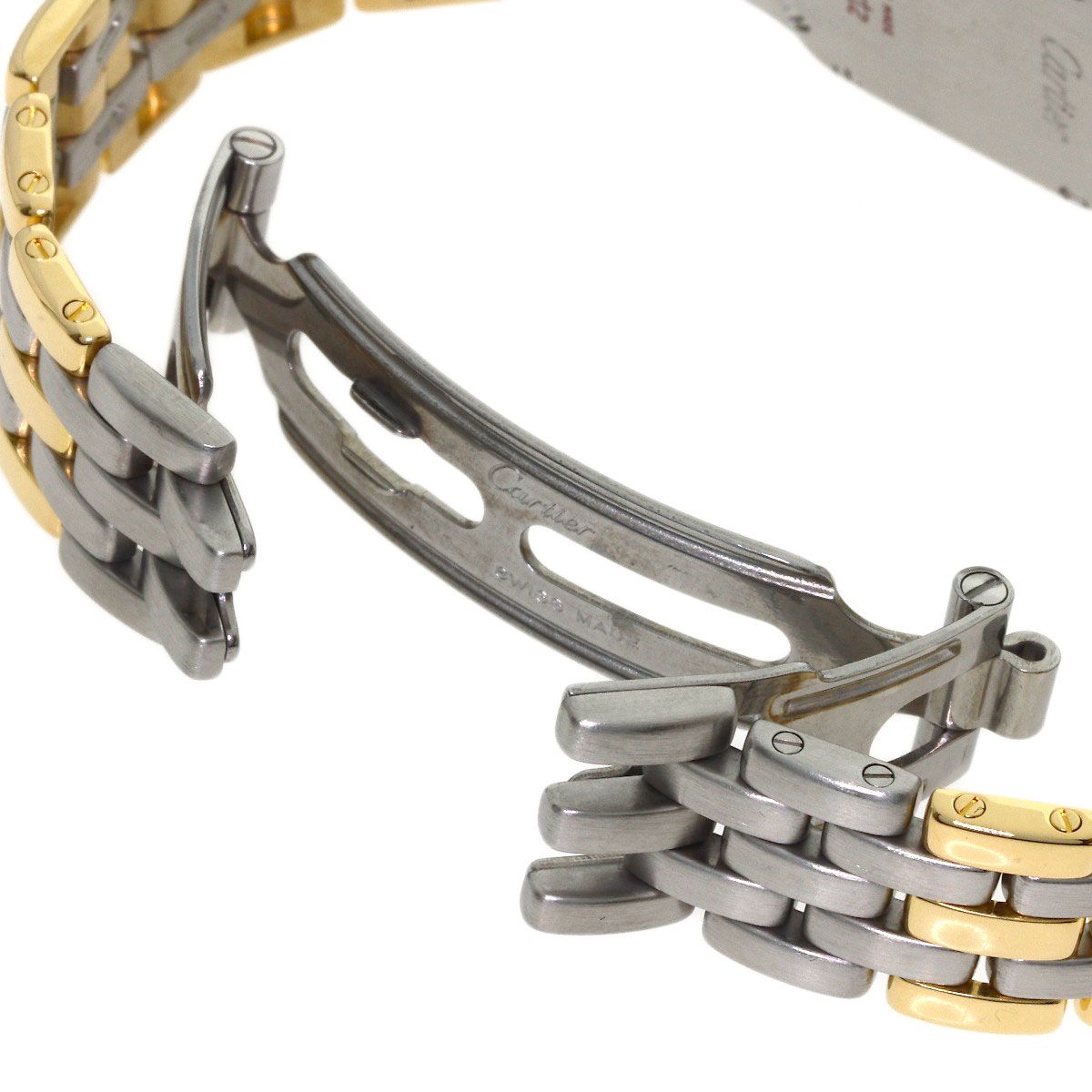 Cartier Panthère SM 3 Row Watch SS Yellow Gold 18k — view 8