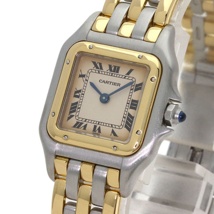 Cartier Panthère SM 3 Row Watch SS Yellow Gold 18k — view 3