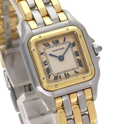 Cartier Panthère SM 3 Row Watch SS Yellow Gold 18k — view 4