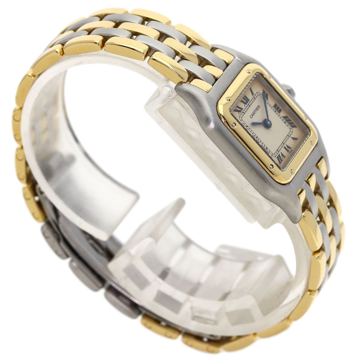 Cartier Panthère SM 3 Row Watch SS Yellow Gold 18k — view 2