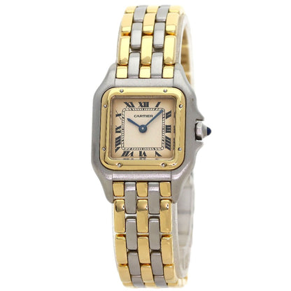 Cartier Panthère SM 3 Row Watch SS Yellow Gold 18k