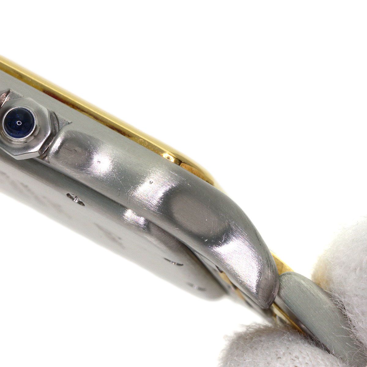 Cartier Panthere MM 2 Row Watch SS Yellow Gold 18k Boys — view 9