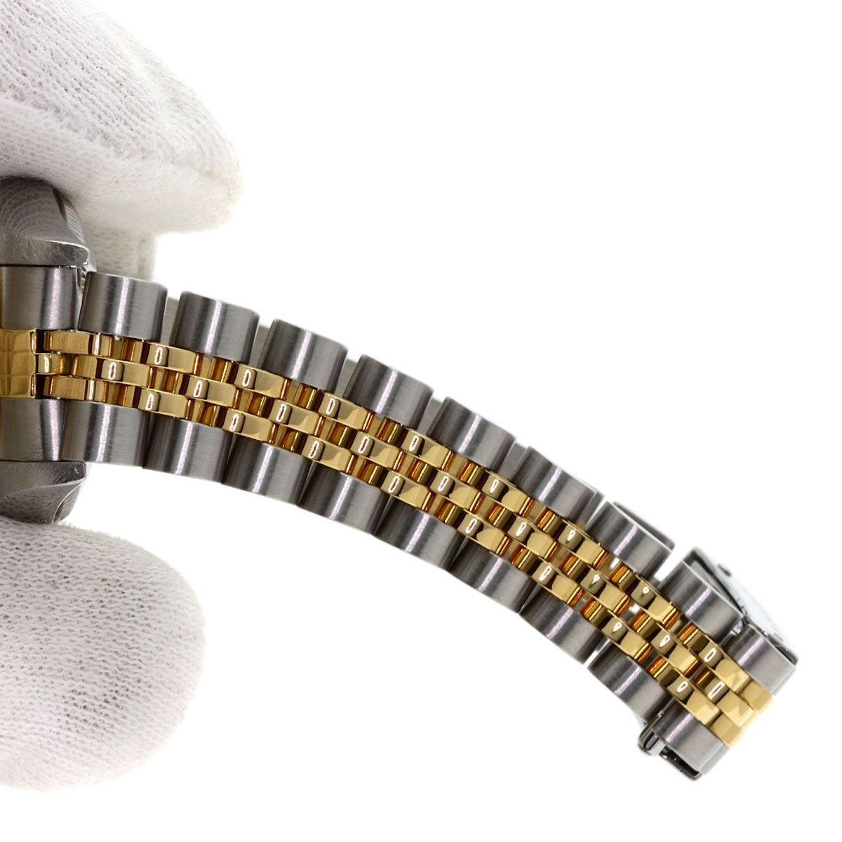 Rolex Datejust Diamond Watch SS Yellow Gold 18k — view 9