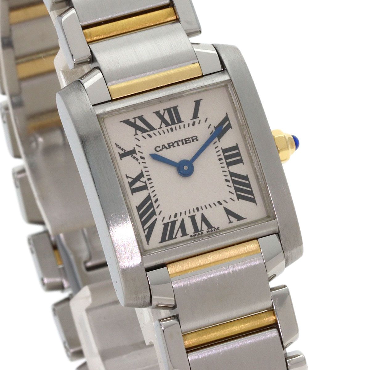 Cartier Tank Francaise SM Watch SS Yellow Gold — view 4