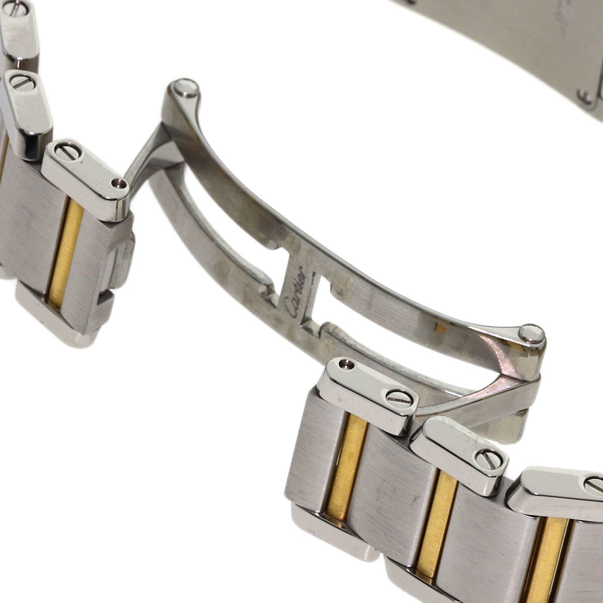 Cartier Tank Francaise SM Watch SS Yellow Gold — view 8