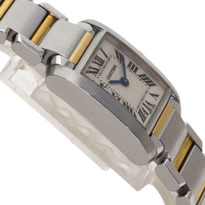 Cartier Tank Francaise SM Watch SS Yellow Gold — view 6