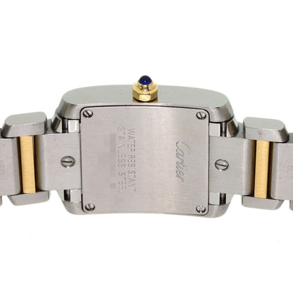Cartier Tank Francaise SM Watch SS Yellow Gold — view 7