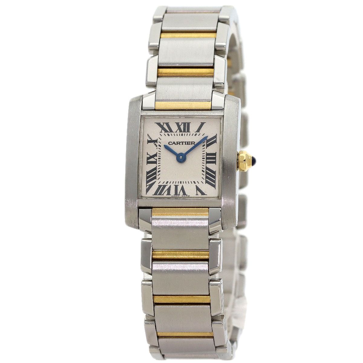 Cartier Tank Francaise SM Watch SS Yellow Gold
