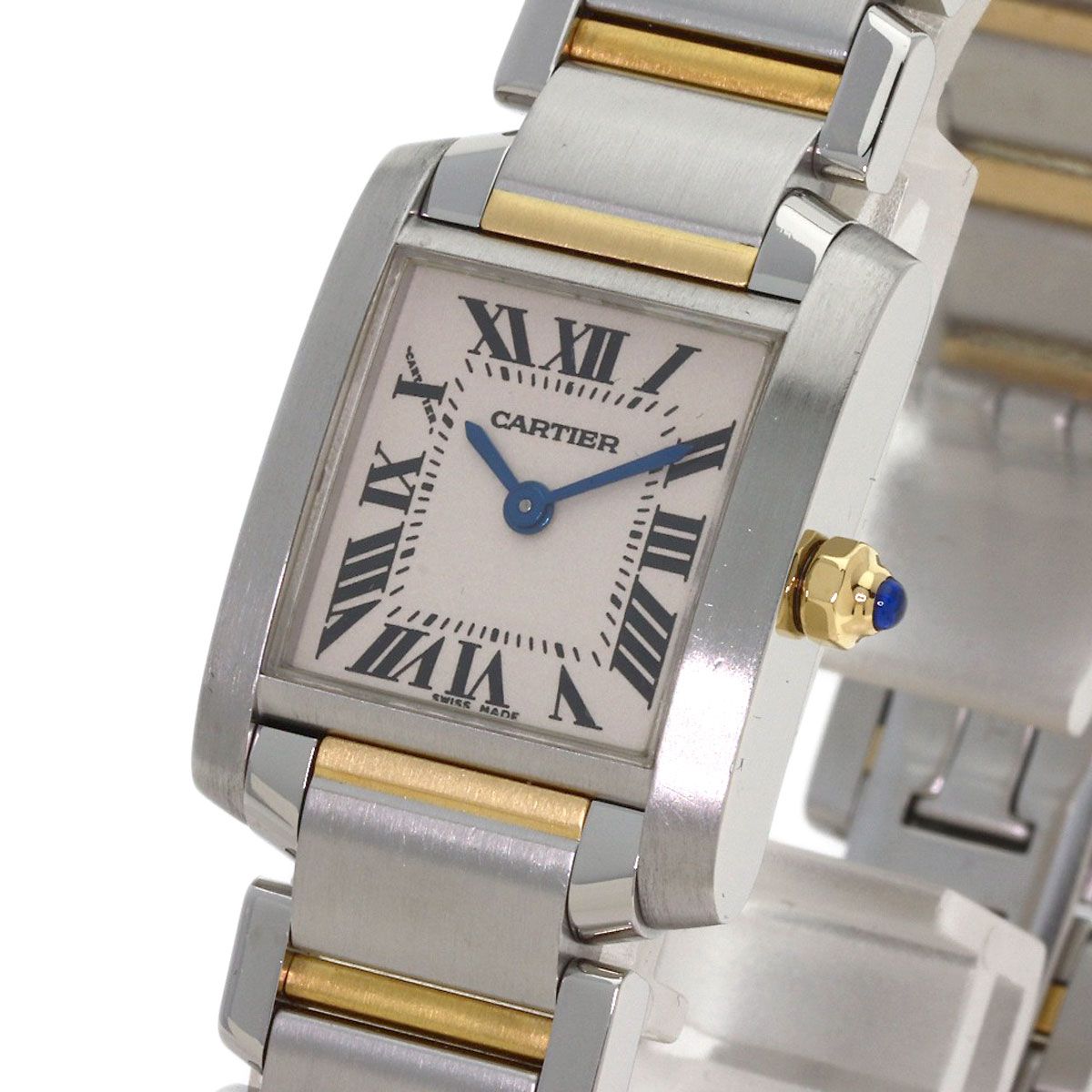 Cartier Tank Francaise SM Watch SS Yellow Gold — view 3