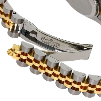 Rolex Datejust Diamond Watch SS Yellow Gold 18k — view 8