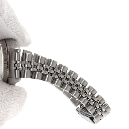 Rolex Datejust Diamond Watch SS 18k White Gold — view 9