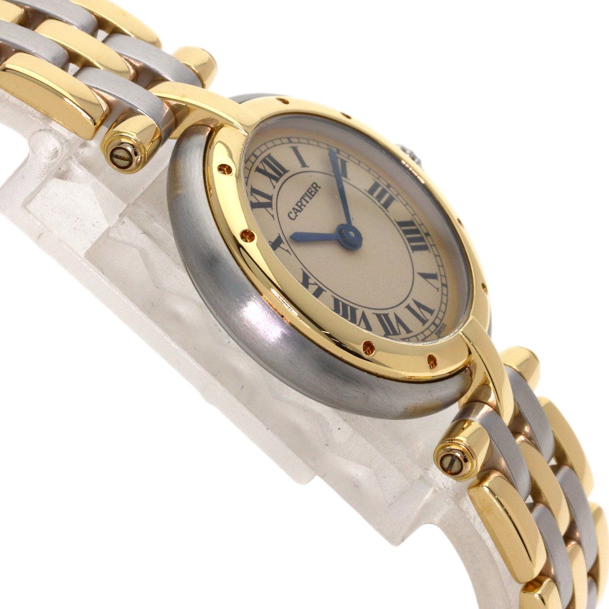 Cartier Panthere SM Vendome 3 Row Watch SS Yellow Gold 18k — view 6