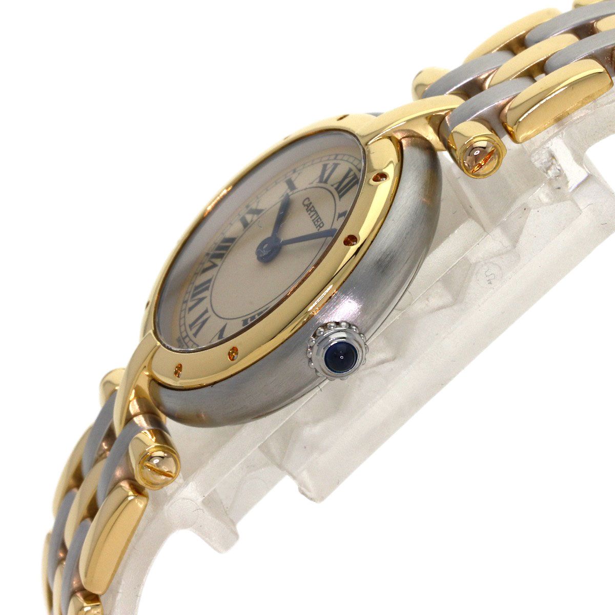 Cartier Panthere SM Vendome 3 Row Watch SS Yellow Gold 18k — view 5