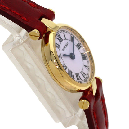 Cartier Must Have Watch 18k Yellow Gold Leather — view 6