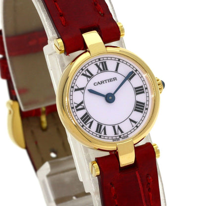 Cartier Must Have Watch 18k Yellow Gold Leather — view 4