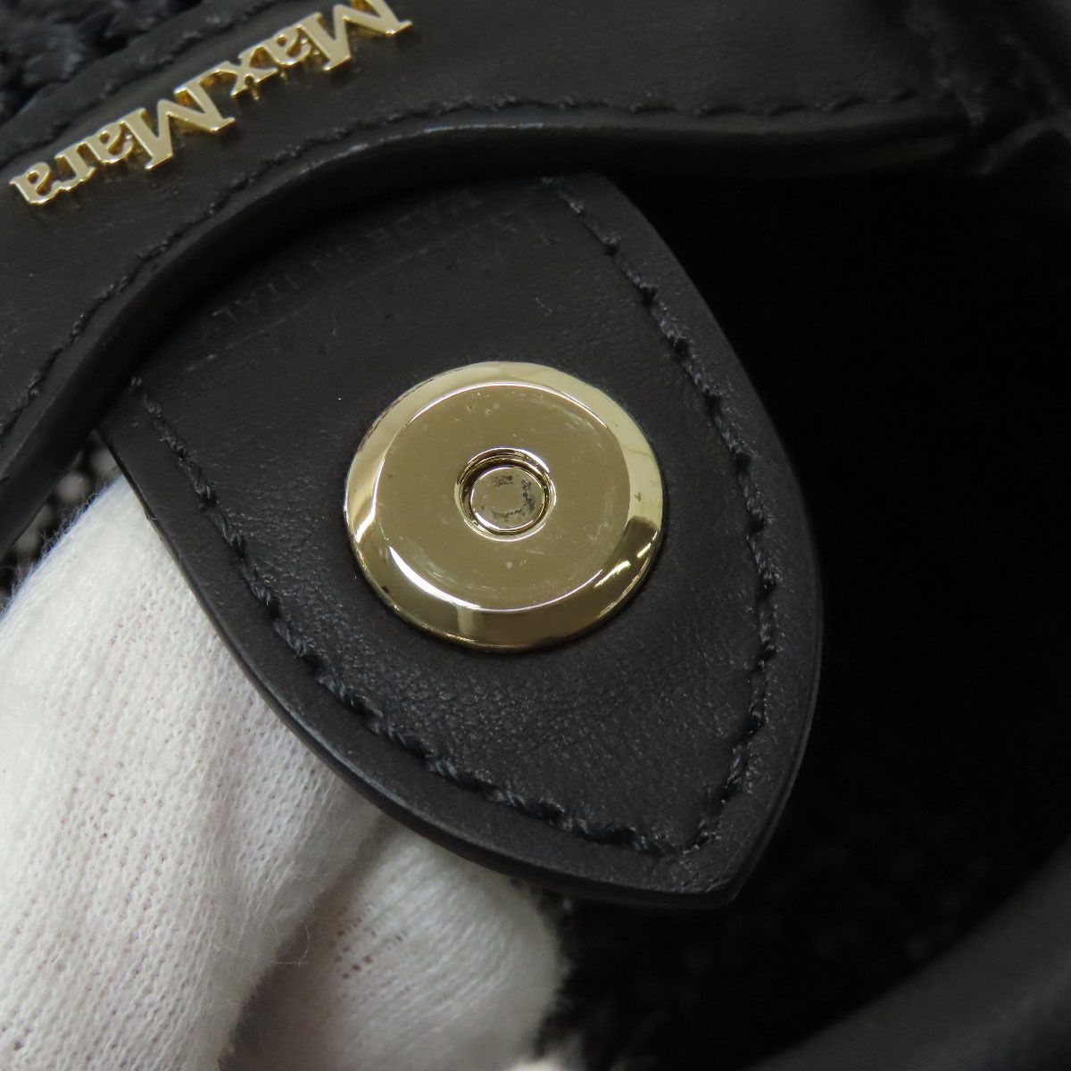Max Mara Marine Handbag Leather — view 8