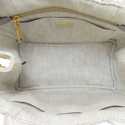 Prada Canapa Mini 2-Way Handbag Denim — view 5