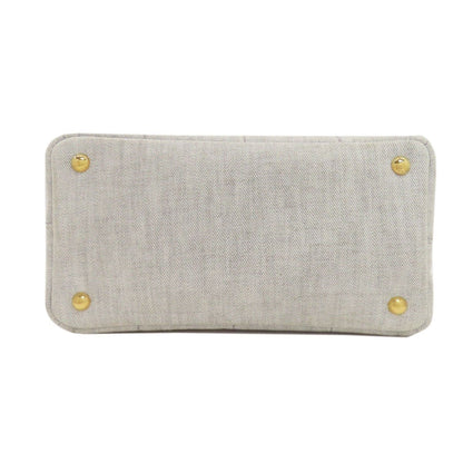Prada Canapa Mini 2-Way Handbag Denim — view 4