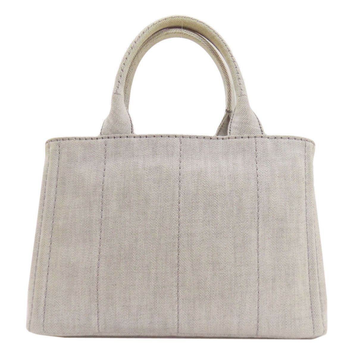 Prada Canapa Mini 2-Way Handbag Denim — view 2