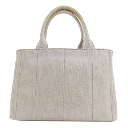 Prada Canapa Mini 2-Way Handbag Denim — view 2