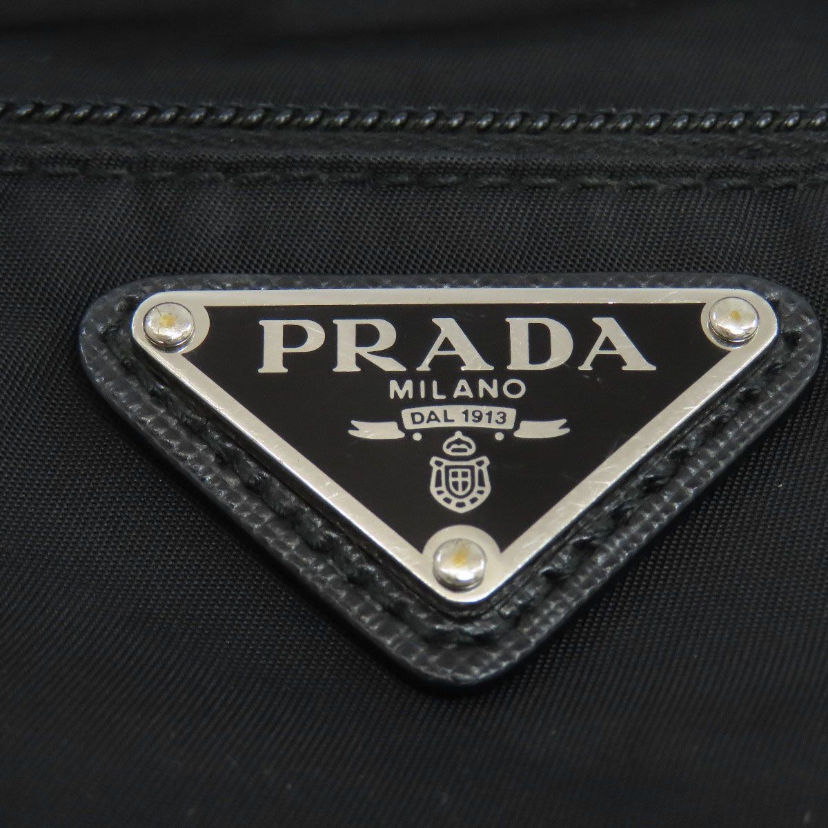 Prada Logo Shoulder Bag Nylon — view 9
