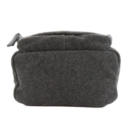 Prada Logo Backpack Wool — view 4