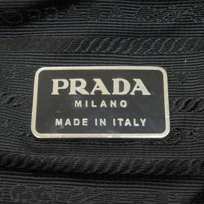 Prada Logo Backpack Wool — view 6