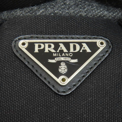 Prada Logo Backpack Wool — view 9