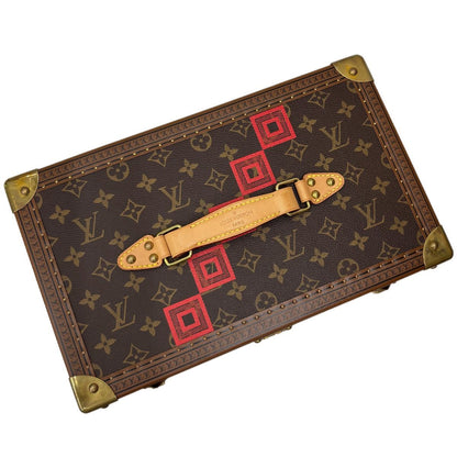 Louis Vuitton Ichikawa Ebizo Collaboration Monogram Trunk Cosmetic Case Boite — view 8