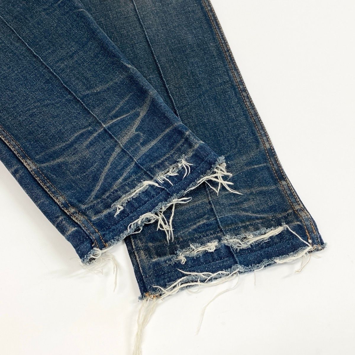 Gucci Dragon Flour Embroidery Vintage Wash Denim Pants Embroidered Jeans 30 — view 7