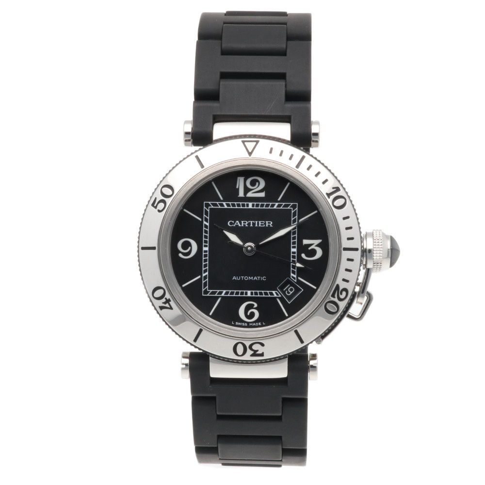Cartier Pasha Timer Watch Stainless Steel Automatic — view 8