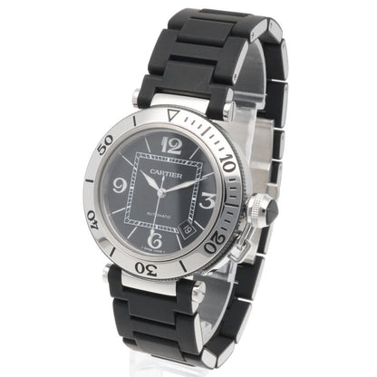 Cartier Pasha Timer Watch Stainless Steel Automatic — view 3