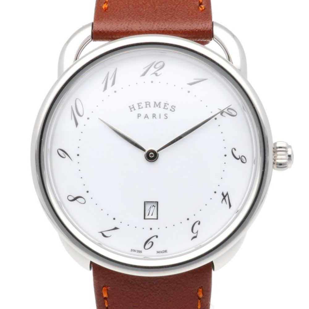 Hermes Also Watch Stainless Steel Quartz